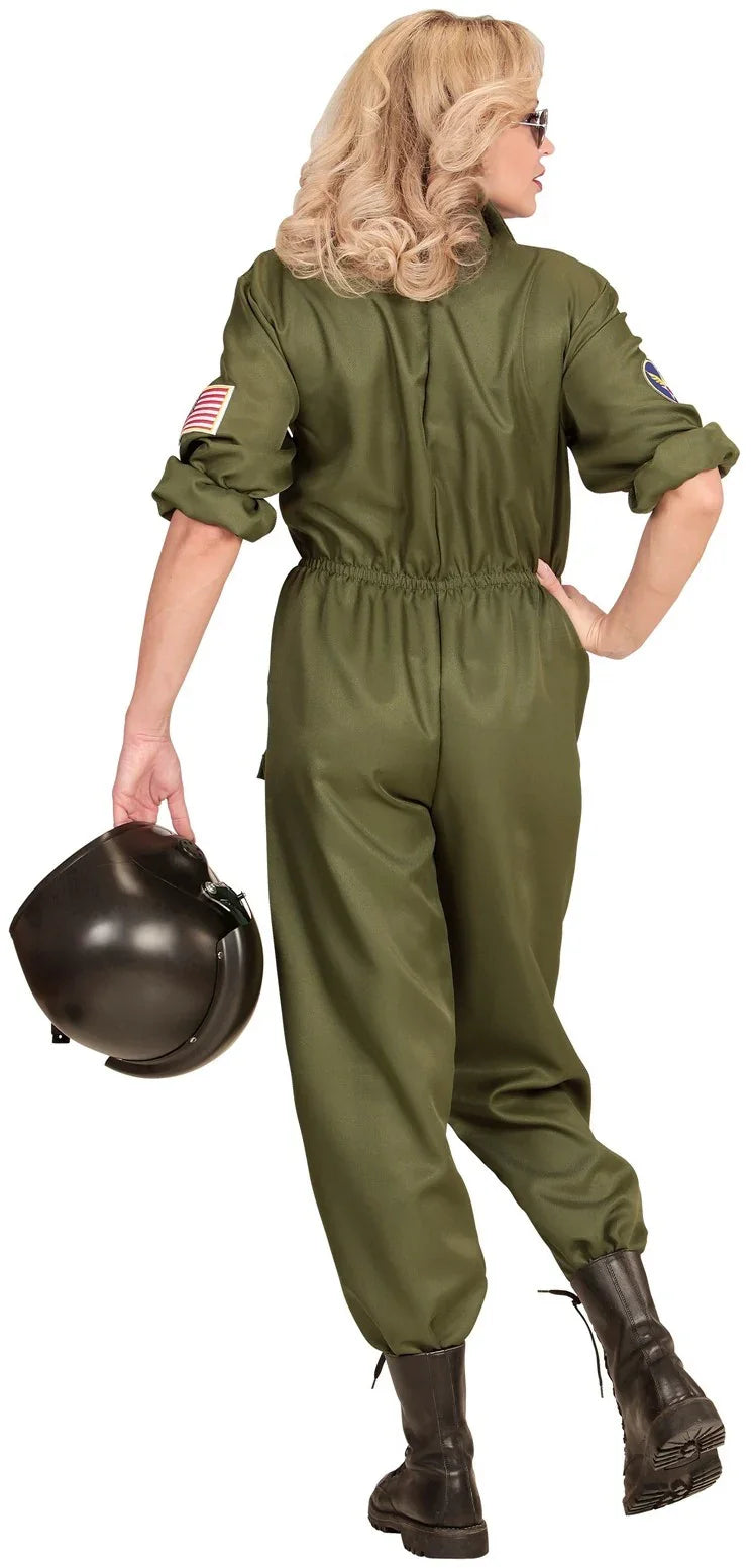 Disfraz de Piloto de Combate para Mujer Pilotos y Aviadores Widmann